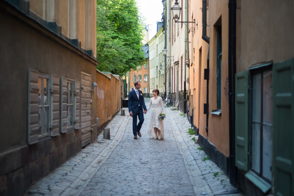 bröllopsfotograf gamla stan stockholm