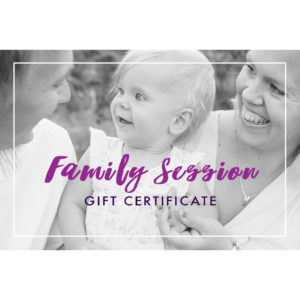 gift certificate family