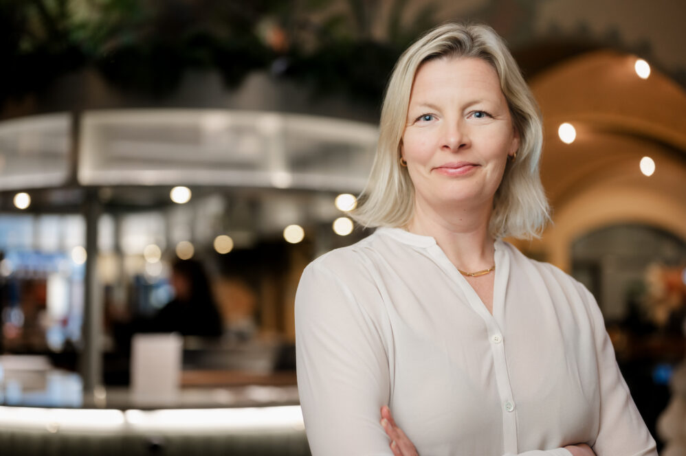 Lina Hedin från Add Insight personalporträtt i posthuset